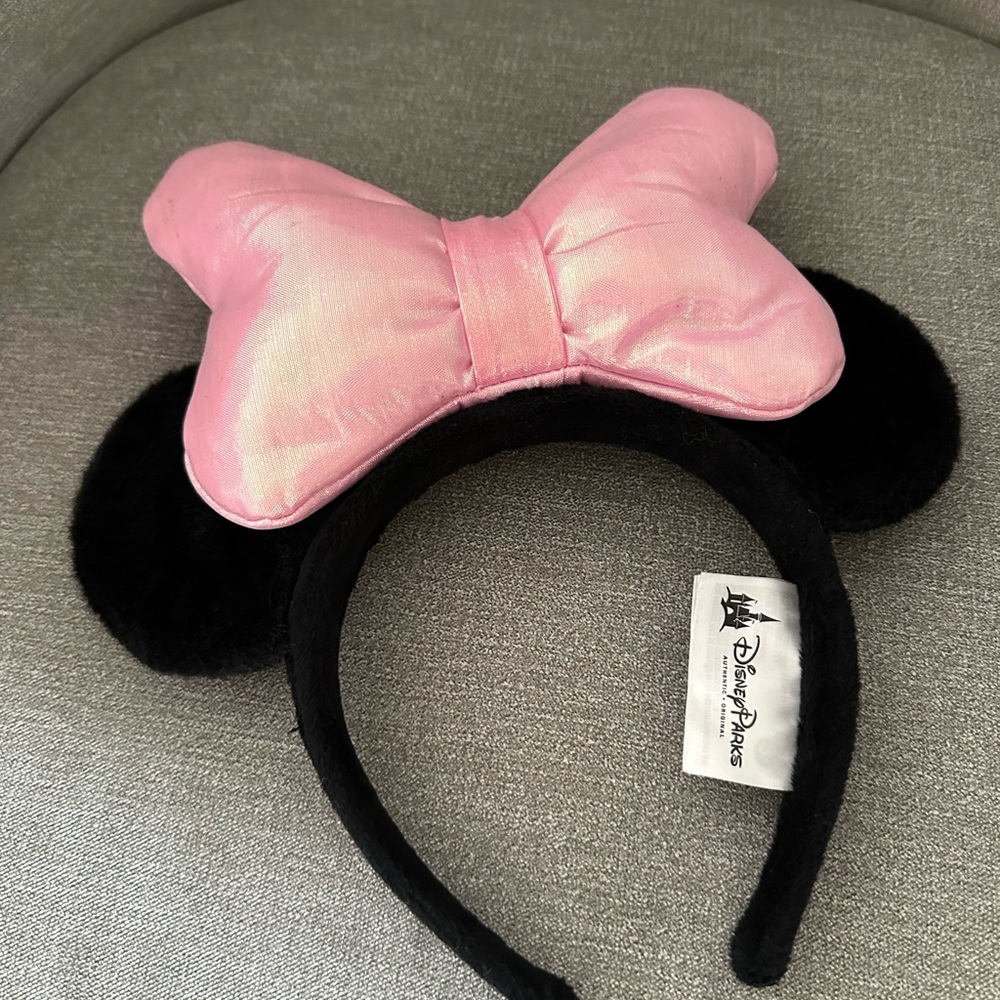 Disney Minnie Ears Pink Costume Headband